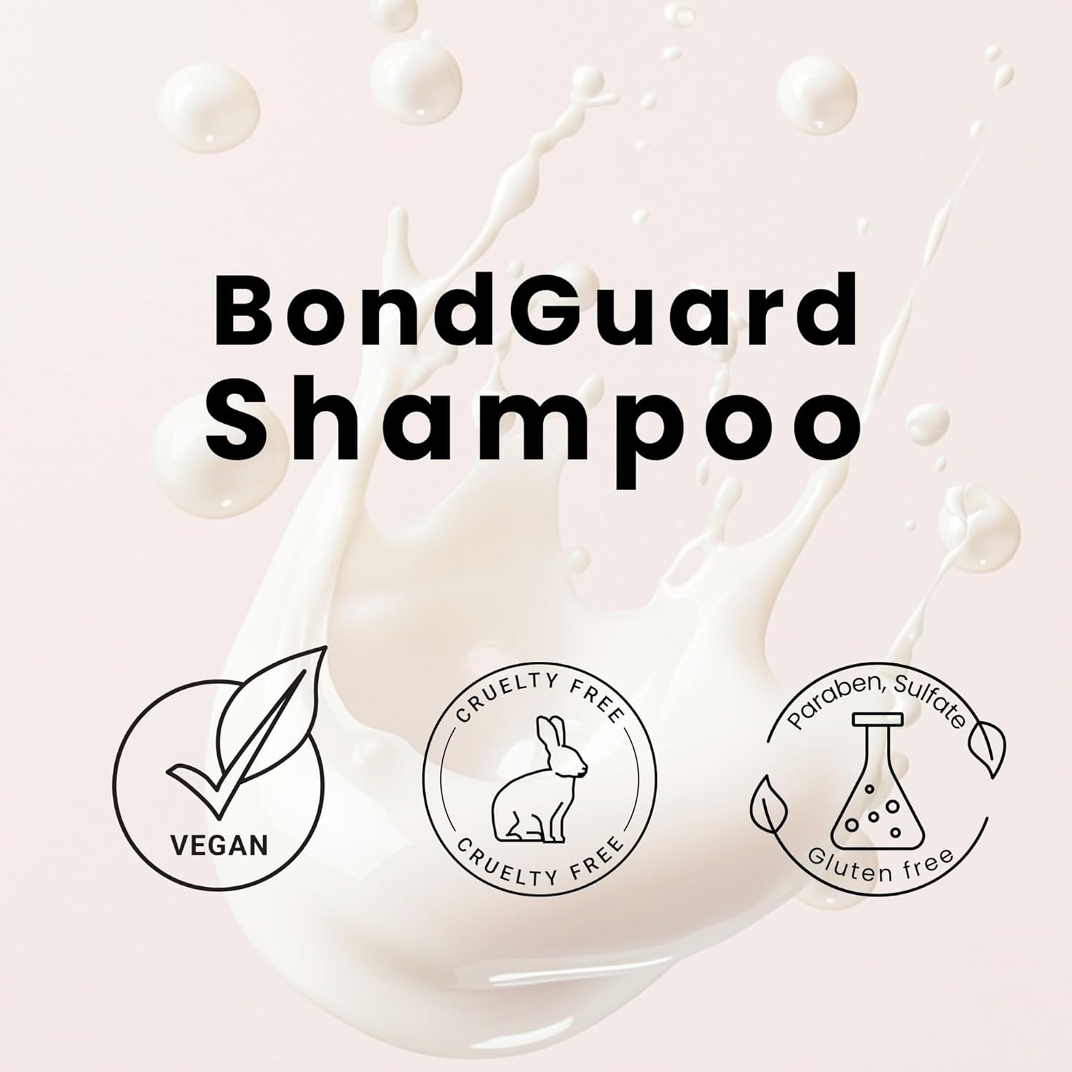 BondGuard Shampoo - Non-Foaming Sulfate-Free Formula